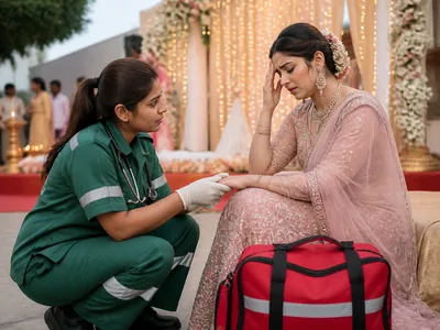 Medical Assistance wedding service visual — Bangalore