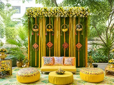 Mehendi Décor wedding service visual — Kochi