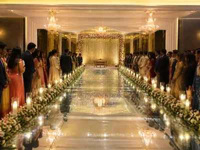 Mirror Entry wedding service visual — Kochi