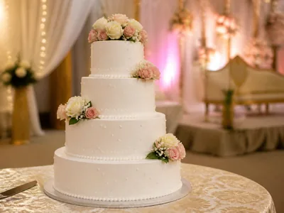 Multi-Tier Cake wedding service visual — Kochi