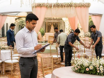 On-Ground Logistics wedding service visual — Kochi