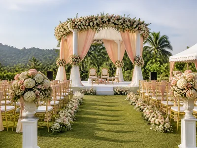 Outdoor Wedding wedding service visual — Kochi