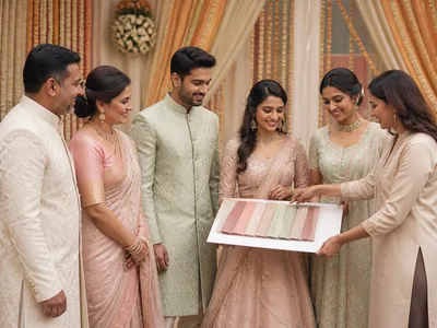 Outfit Coordination wedding service visual — Kochi