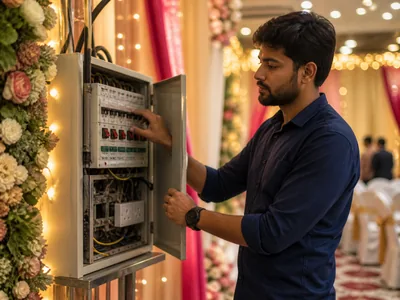 Power Management wedding service visual — Kochi