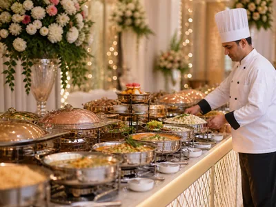 Premium Catering wedding service visual — Bangalore
