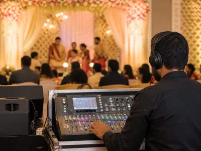 Professional Audio wedding service visual — Kochi
