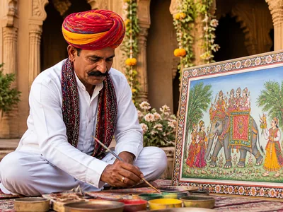 Rajasthani Artists wedding service visual — Kochi