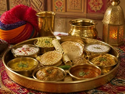 Rajasthani Cuisine wedding service visual — Bangalore