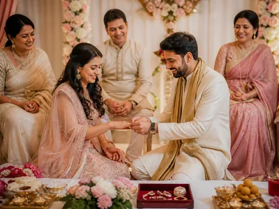 Roka Ceremony wedding service visual — Kochi