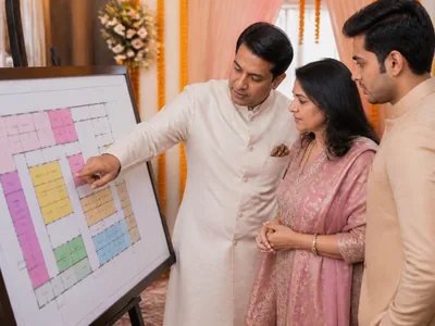 Room Allocation wedding service visual — Kochi