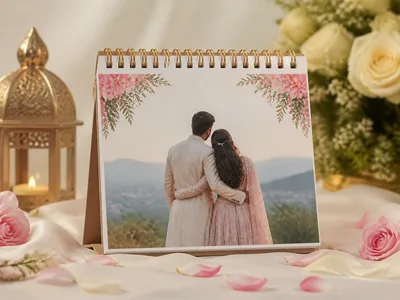 Save the Date wedding service visual — Kochi
