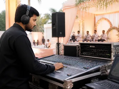 Sound Production wedding service visual — Kochi