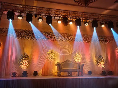 Stage Lighting wedding service visual — Kochi