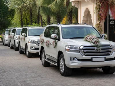 SUV Fleet wedding service visual — Kochi