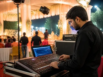 Technical Production wedding service visual — Kochi