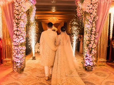 Theatrical Entry wedding service visual — Kochi