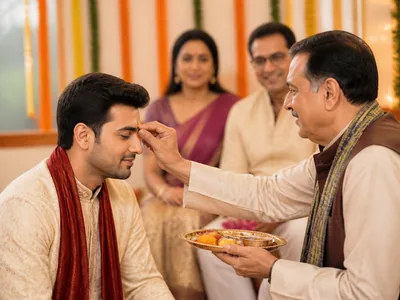 Tilak Ceremony wedding service visual — Kochi