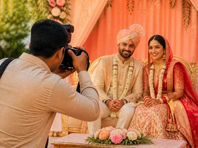 Traditional Photography wedding service visual — Kochi