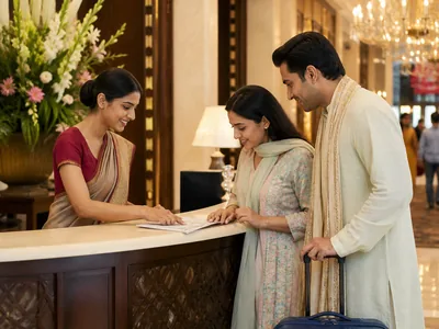 Travel Assistance wedding service visual — Kochi