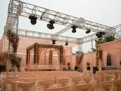 Trussing wedding service visual — Kochi