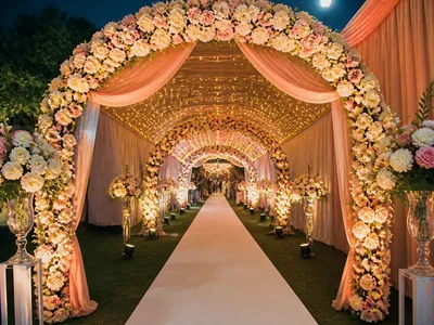 Tunnel Entry wedding service visual — Kochi