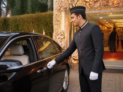 Valet Parking wedding service visual — Kochi