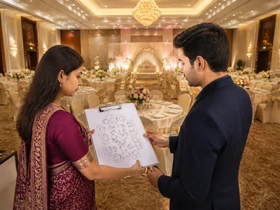 Venue Capacity Planning wedding service visual — Kochi