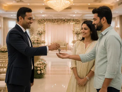 Venue Handover wedding service visual — Kochi