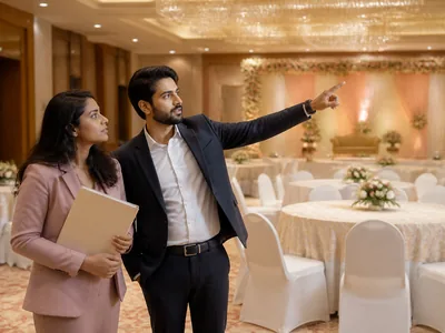 Venue Inspection wedding service visual — Kochi
