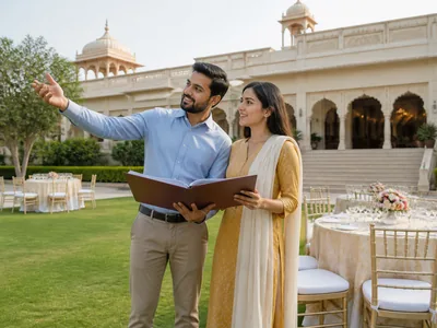 Venue Selection wedding service visual — Kochi