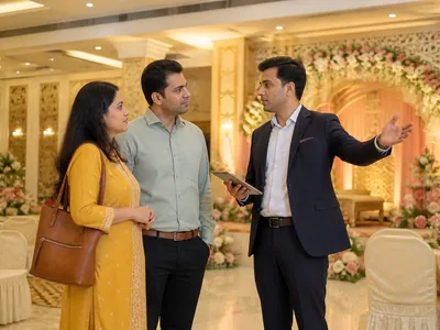 Venue Site Visits wedding service visual — Kochi
