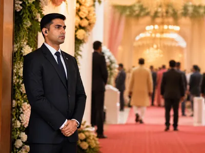 VIP Security wedding service visual — Bangalore