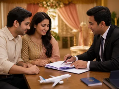 Visa Assistance wedding service visual — Kochi
