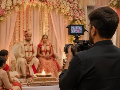 Wedding Cinematography wedding service visual — Kochi