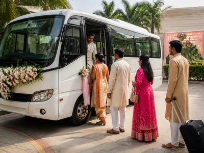 Wedding Shuttle Service wedding service visual — Kochi