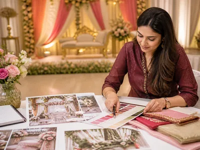Wedding Theme Design wedding service visual — Kochi