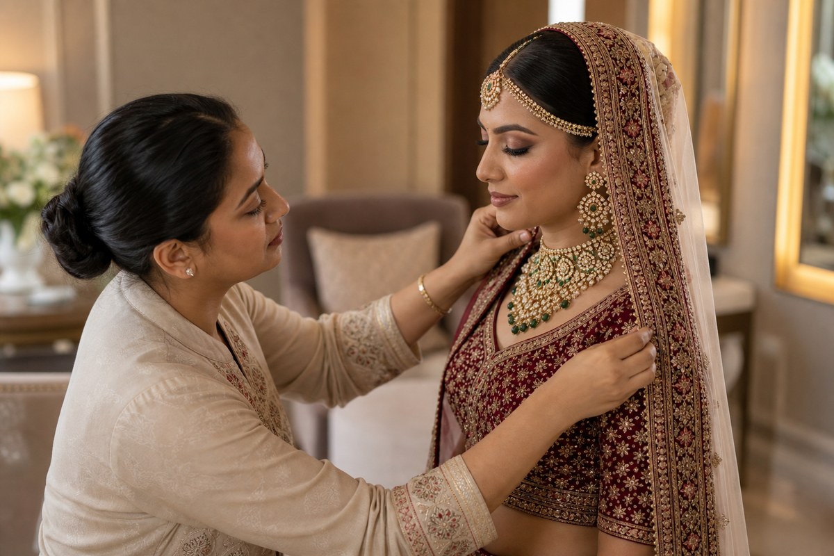 Family & Personal Concierge — bride planning visual — Kochi