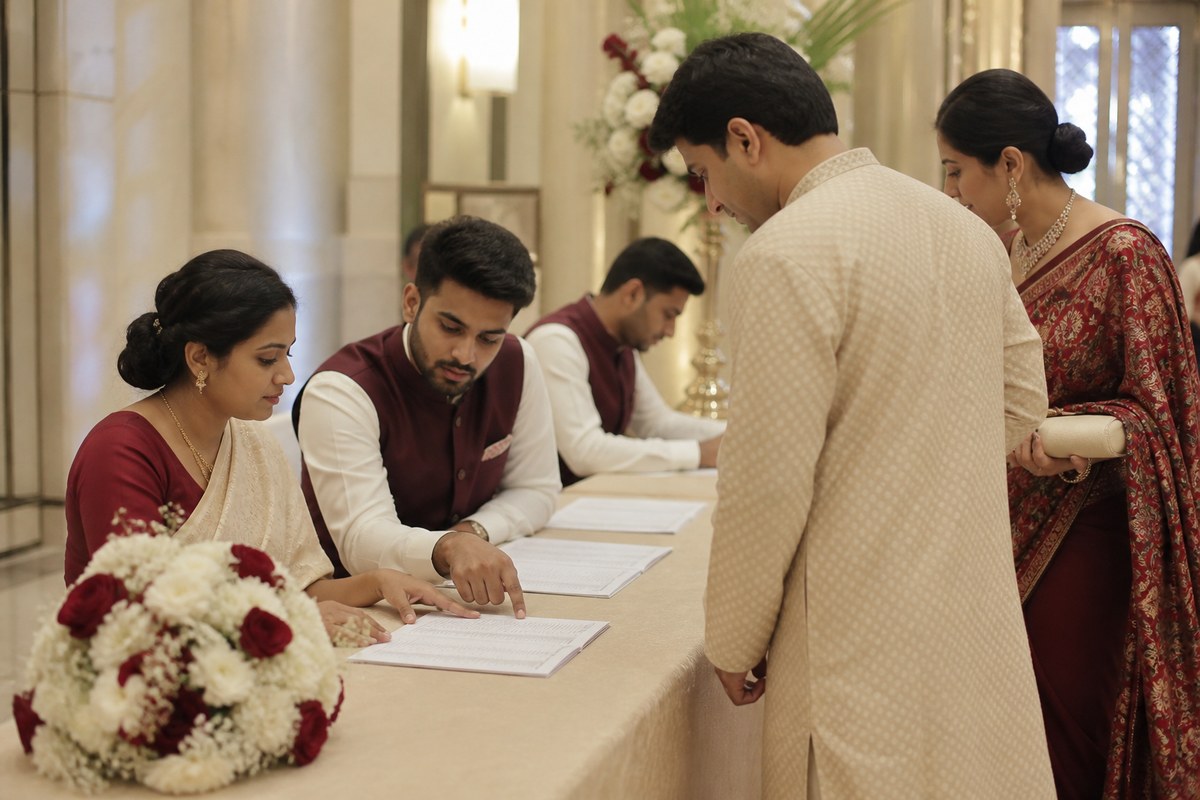 Guest Management & Hospitality — Guest lists planning visual — Kochi