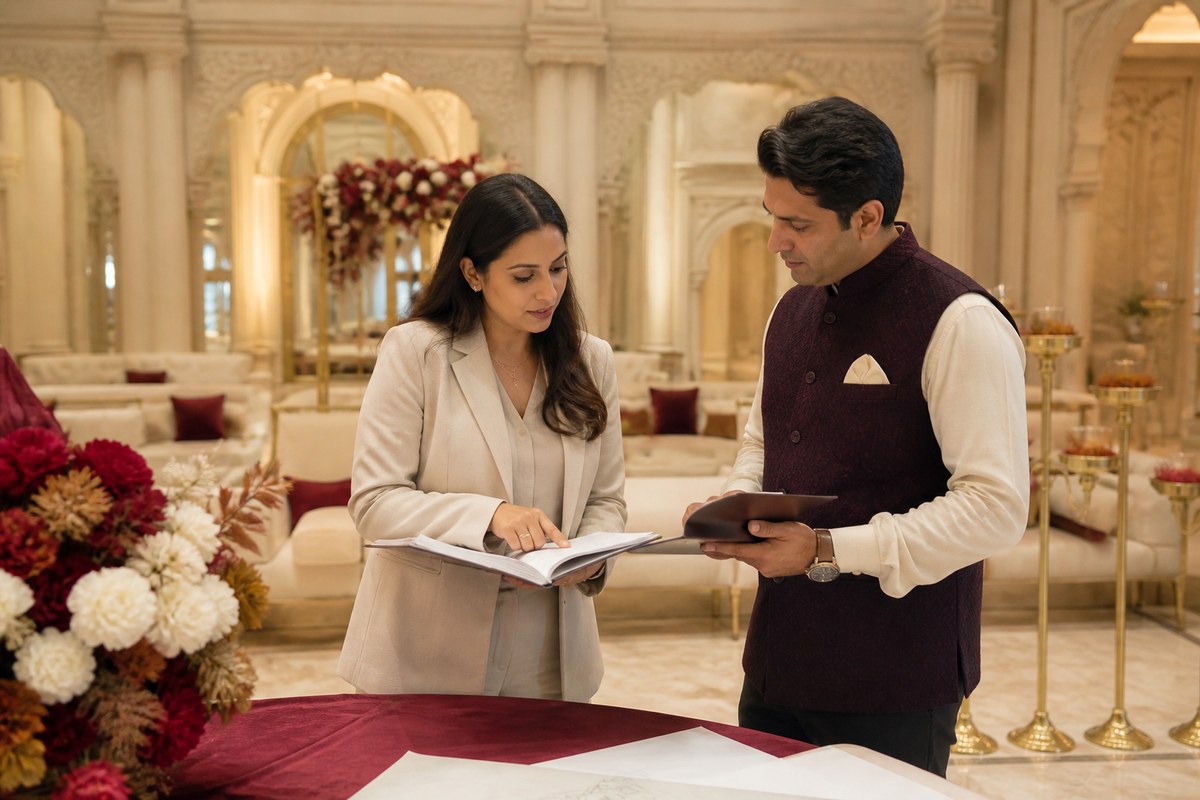 Legal, Permission & Documentation Coordination: venue and décor permissions — Kochi Legal, Permission & Documentation Coordination — venue and décor permissions planning visual — Kochi