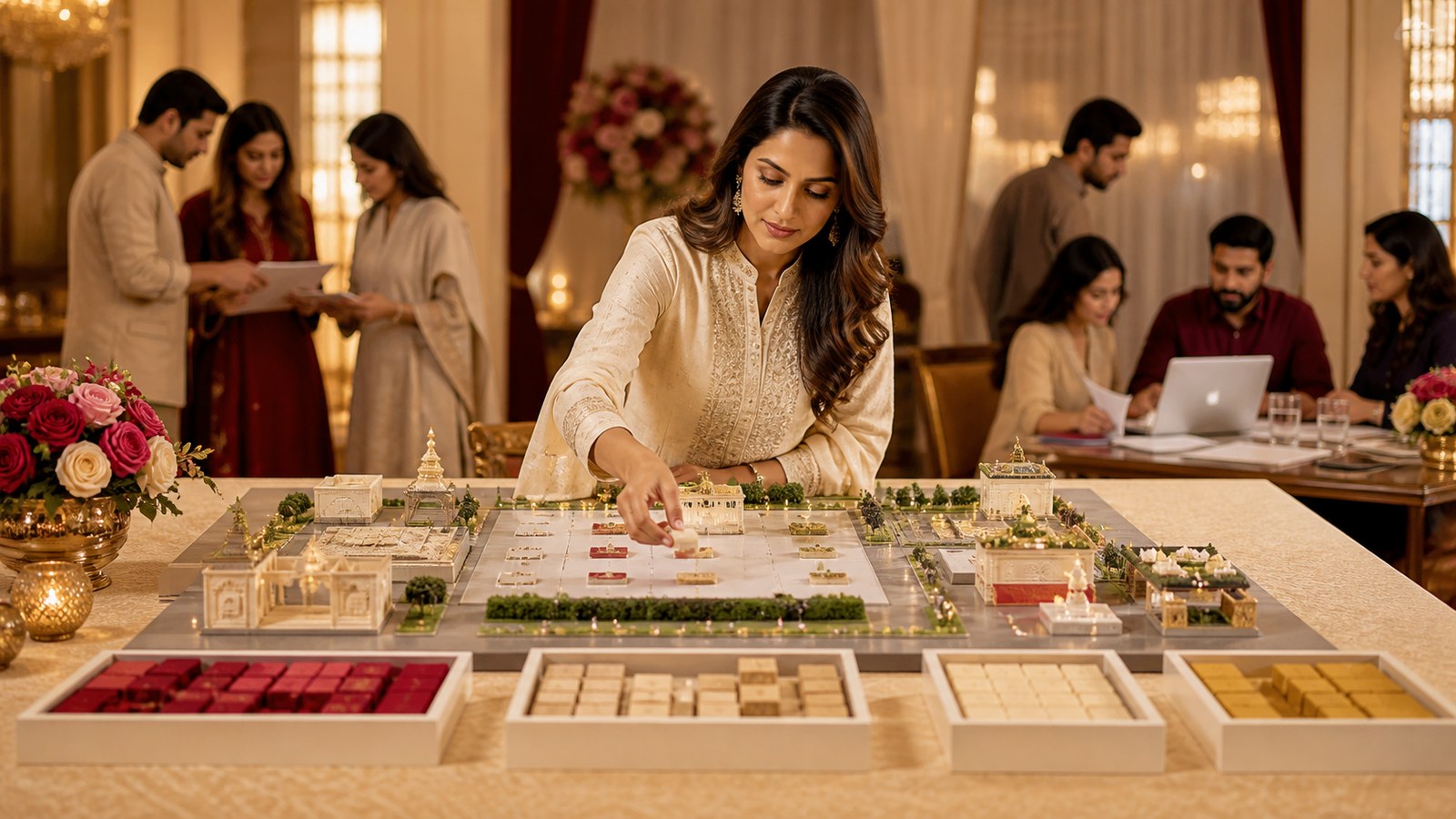 Wedding planning guide and checklist editorial visual in Bengaluru metropolitan region and nearby Karnataka destinations — Bangalore