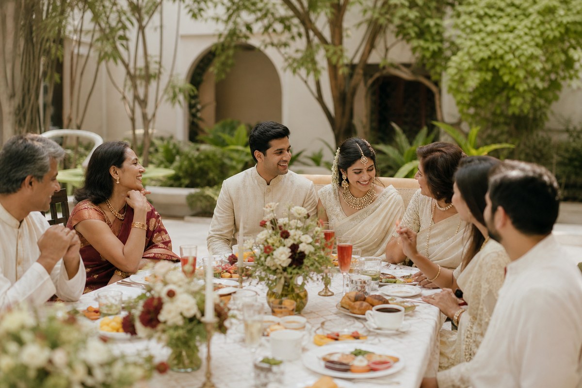Post-Wedding Coordination — post-wedding brunch planning visual — Kochi