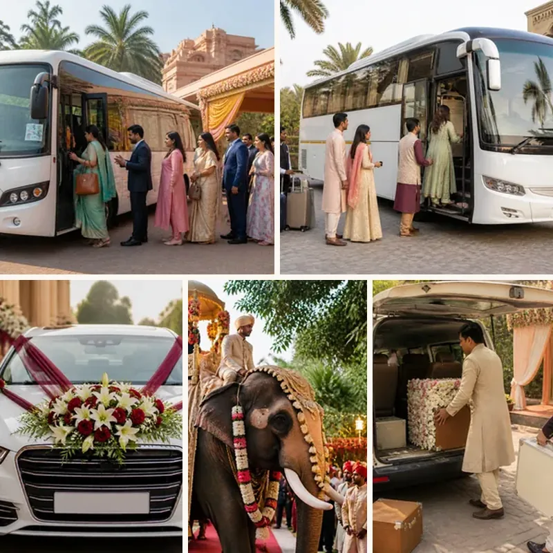 Wedding Transportation & Logistics — Kochi