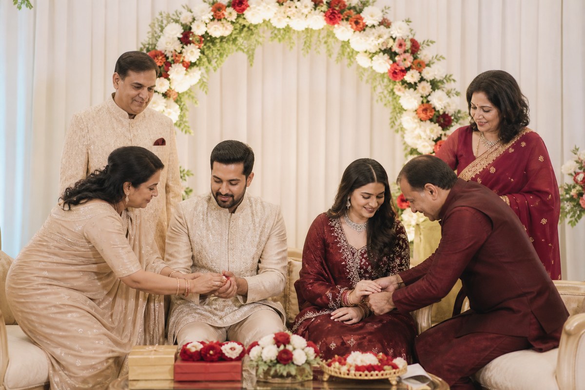 Traditional Wedding Functions — Roka planning visual — Kochi
