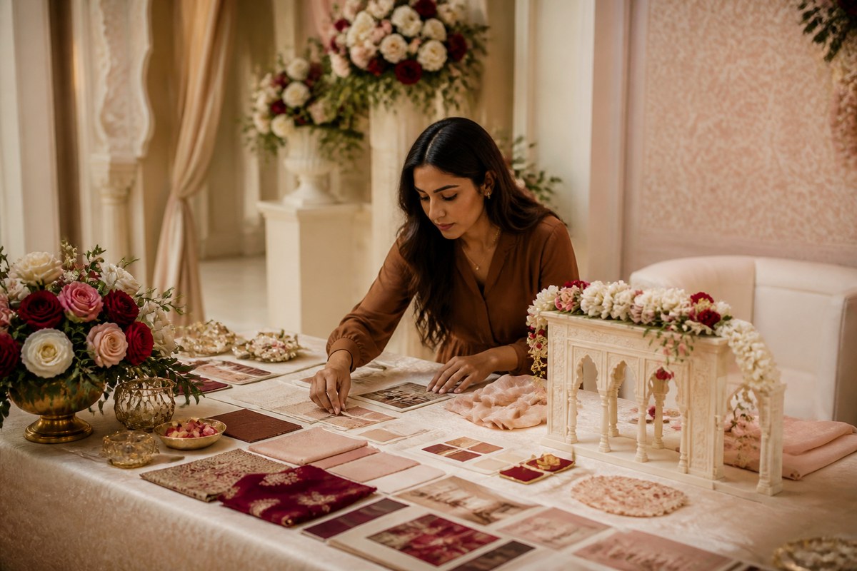 Wedding Décor & Design — Theme development planning visual — Kochi