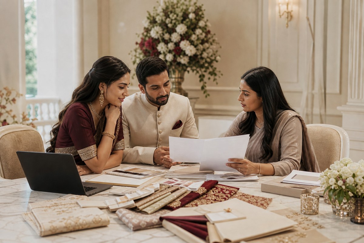 Wedding Finance & Procurement — quotations planning visual — Kochi