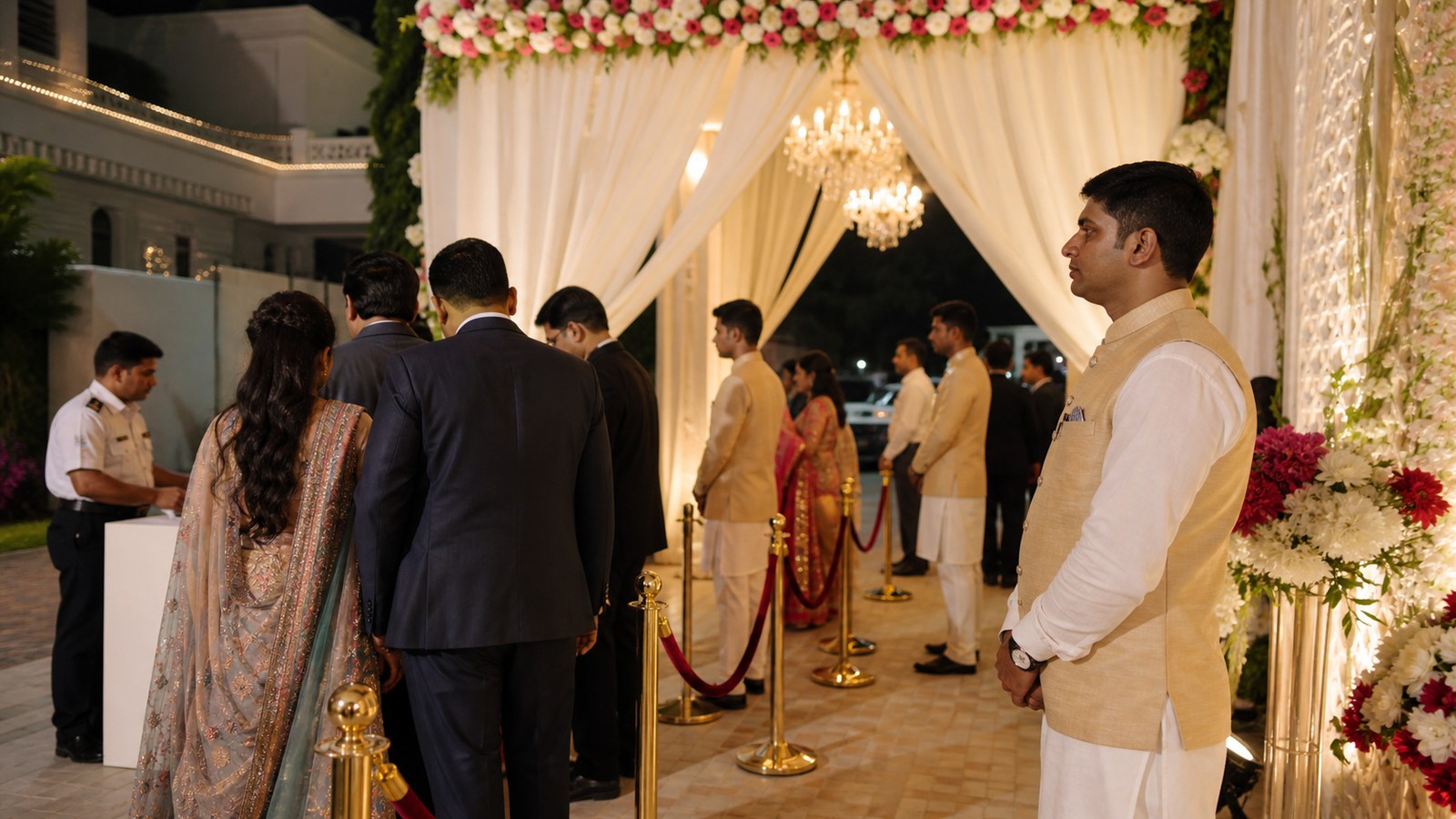 Wedding event safety and guest entry coordination in Bengaluru metropolitan region and nearby Karnataka destinations — Bangalore